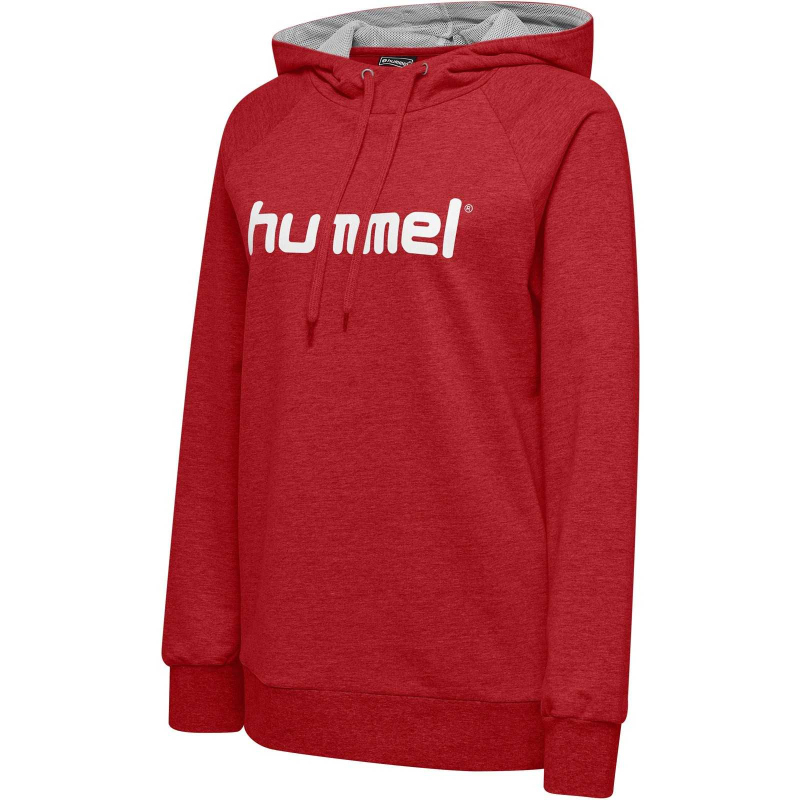 hummel GO Baumwoll Logo Hoodie Damen true red XL