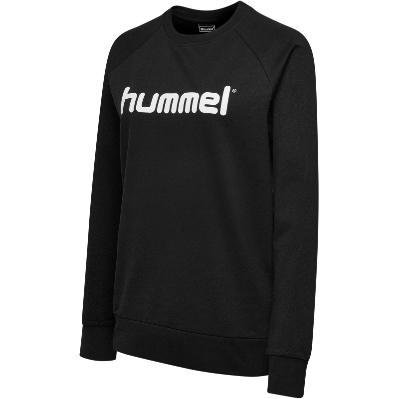 hummel GO Baumwoll Logo Sweatshirt Damen black XS