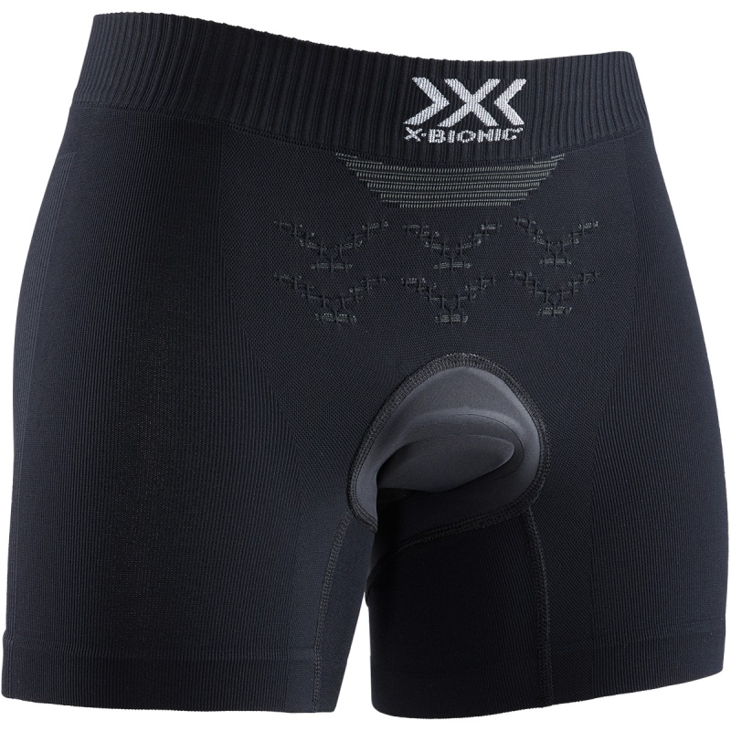 X-BIONIC Energizer MK3 Light Boxershorts gepolstert Damen opal black/arctic white S