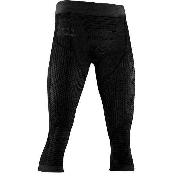 X-BIONIC Apani 4.0 Merino Pants 3/4 Herren black/black M