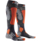 X-SOCKS Ski Touring Silver 4.0 Socken anthracite melange/orange fluo 42-44