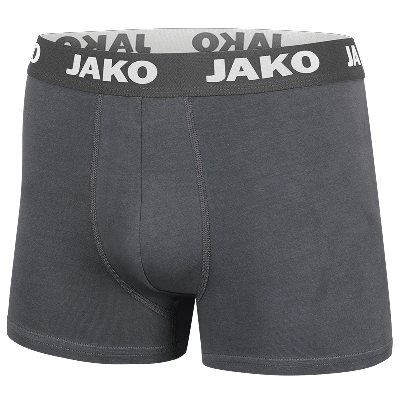 2er Pack JAKO Boxershorts Basic anthrazit XL