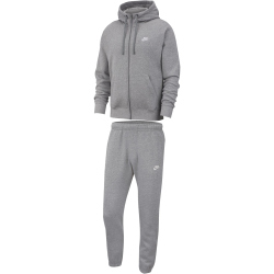 NIKE Sportswear Club Fleece Jogginganzug dark grey heather/white M
