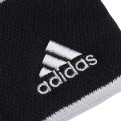 2er Pack adidas Schweißbänder schwarz/weiß