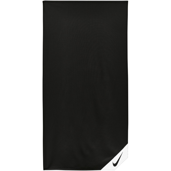 NIKE Cooling Small Towel Handtuch 92 x 46 cm 010 black/white S
