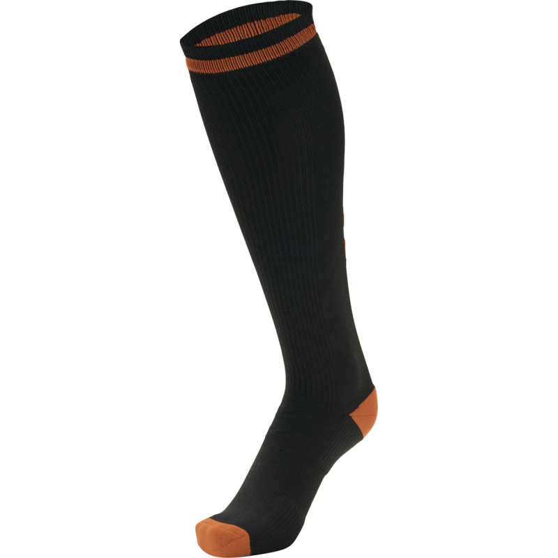 hummel Elite Indoor Socken lang black/orange tiger 46-48