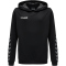 hummel Authentic Polyester Hoodie Kinder black/white 164