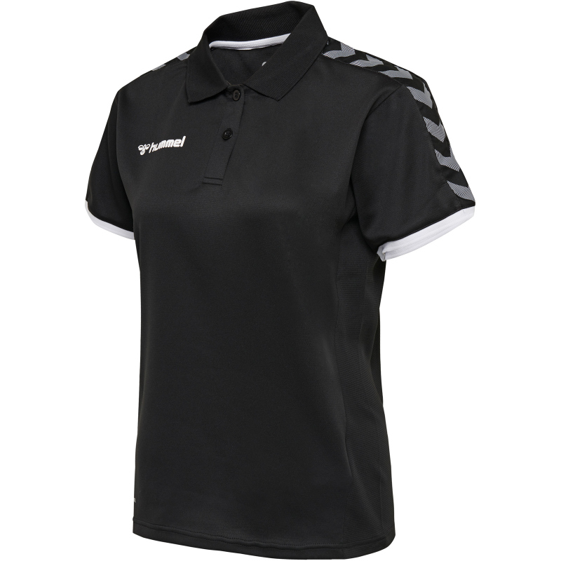 hummel Authentic Funktions-Poloshirt Damen black/white XL