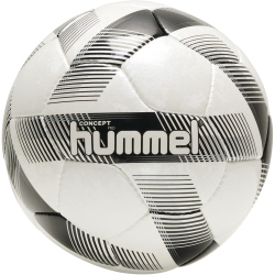 hummel Concept Pro Fußball white/black/silver 5