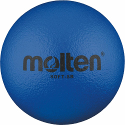 10er Ballpaket molten Schaumstoffball Volleyball blau