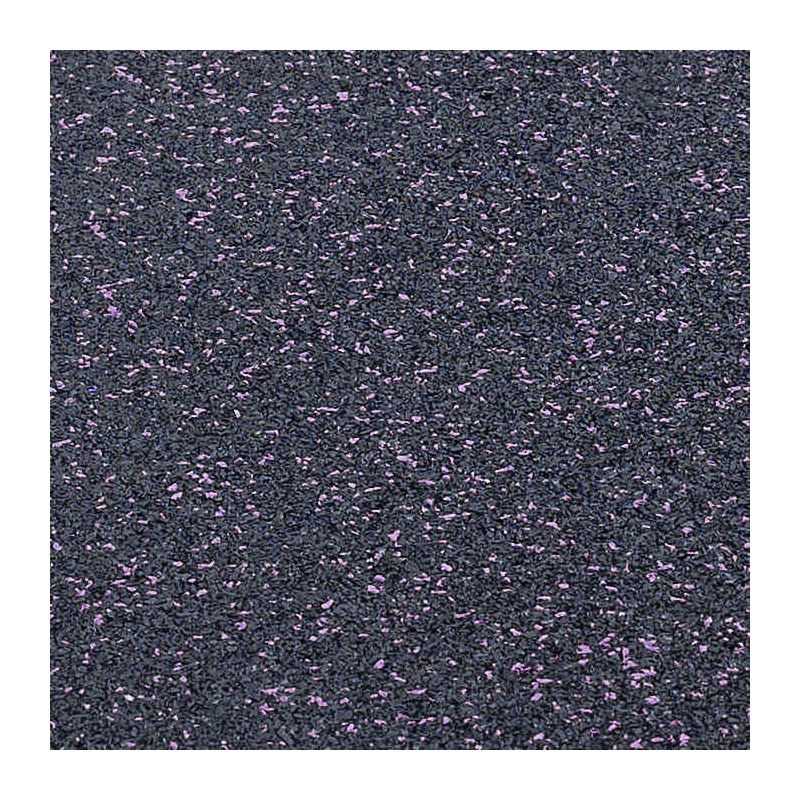 TRENDY SPORT Bodenmatte Rubber Flooring Segura 1000 schwarz/lila 1,5 cm