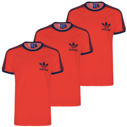3er Pack adidas Originals 3-Stripes Trefoil T-Shirt