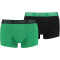 2er Pack PUMA Basic Trunk Boxershorts amazon green S