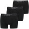 3er Pack PUMA Premium Sueded Cotton Boxershorts black S