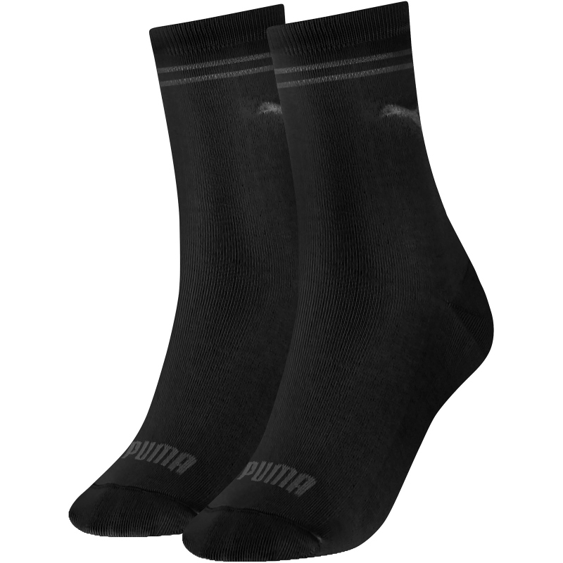 2er Pack PUMA Socken Damen black 35-38