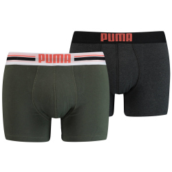 6er Pack PUMA Placed Logo Boxershorts Limited Edition army green L