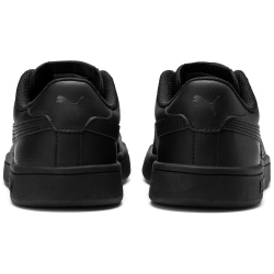 PUMA Smash v2 Leder Sneaker Kinder PUMA black/PUMA black 38