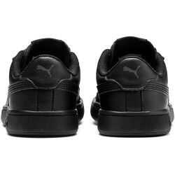 PUMA Smash v2 Leder PS Sneaker mit Klettverschluss Kinder PUMA black/PUMA black 28