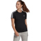 adidas Essentials 3-Streifen T-Shirt Damen black/white M