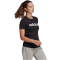 adidas Essentials Slim Logo T-Shirt Damen black/white L