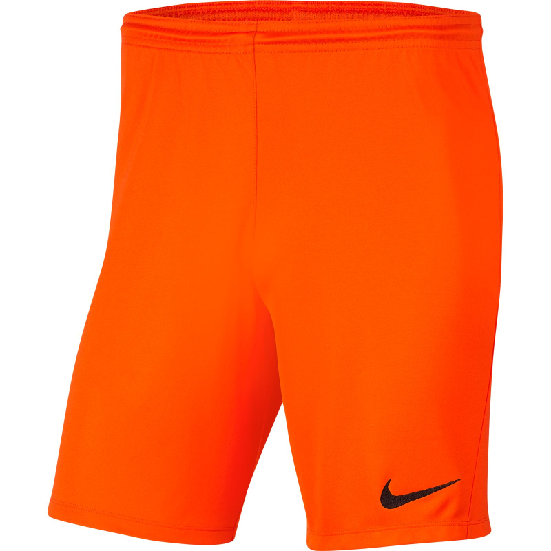 NIKE Park III Dri-FIT Knit Fußballshorts Herren safety orange/black M