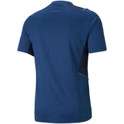 PUMA teamCUP Trainingsshirt limoges/peacoat/blue atoll S