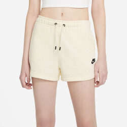 NIKE Sportswear Essential Shorts Damen coconut milk/black L
