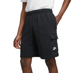 NIKE Sportswear Club Cargo Shorts Herren black/black/white L