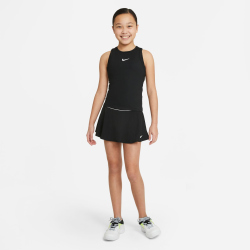 NIKECourt Dri-FIT Victory Kinder Tennisshirt black/white M (137-147 cm)