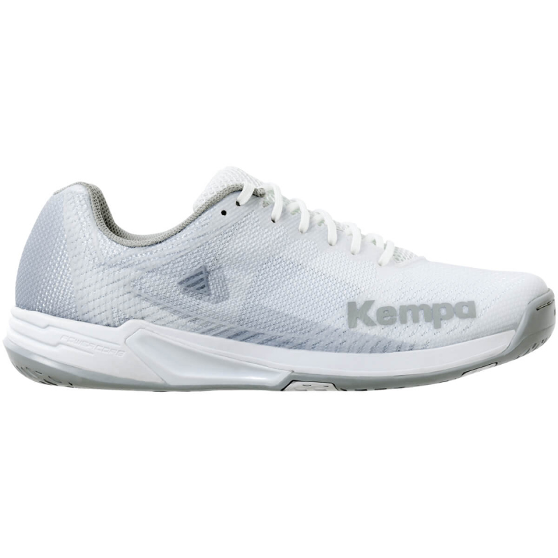 Kempa Wing 2.0 Handballschuhe Damen weiß/cool grau 36 (UK 3.5)