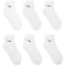 6er Pack NIKE Everyday Cushioned Ankle Trainingssocken white/black 42-46