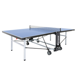 Sponeta S 5-73 e Tischtennisplatte Schoolline Outdoor + Abdeckhülle + Schläger Set