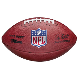 Wilson NFL Duke Game Leather Football