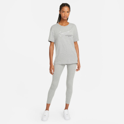 NIKE Sportswear Essential 7/8-Leggings Damen dk grey heather/white M