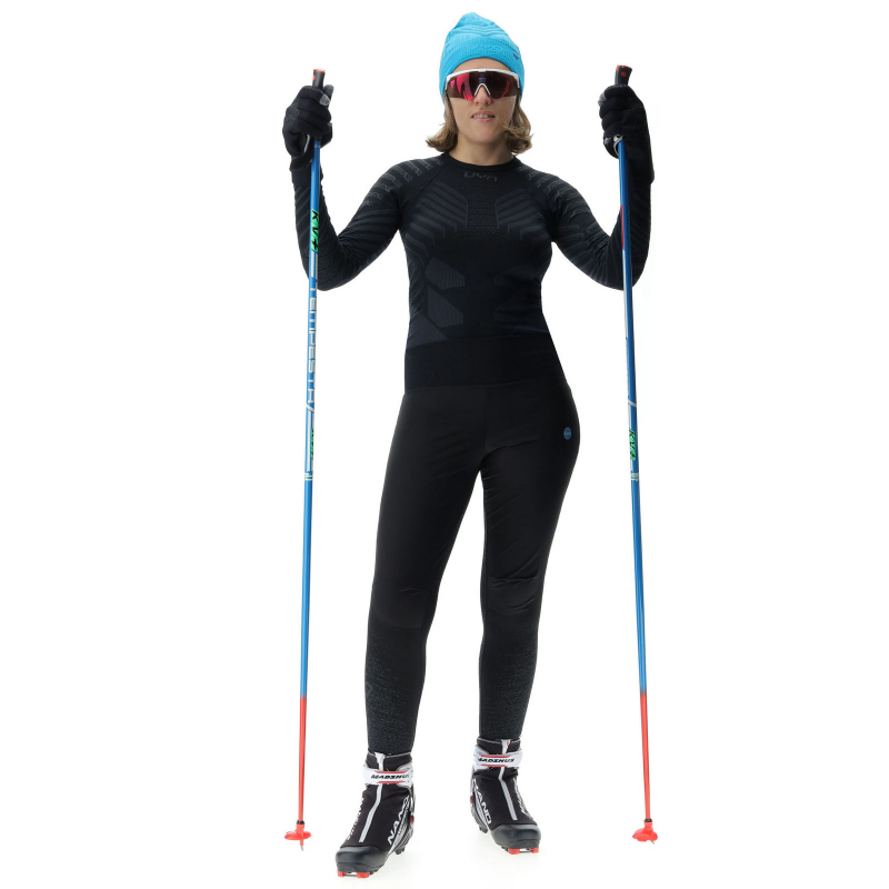 UYN Cross Country Ski Windhose Damen black/cloud XL