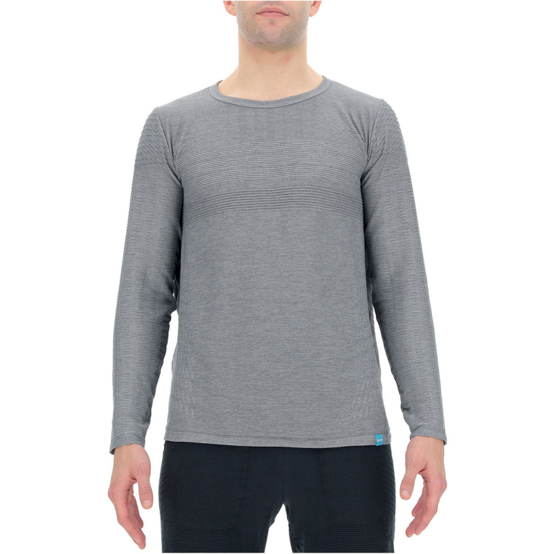 UYN Natural Training Overwear Funktionsshirt Herren grey melange L