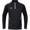 JAKO Challenge Sweatshirt mit 1/4-Reißverschluss schwarz/weiß L