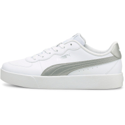 PUMA Skye Clean Metallic FS Damen Sneaker PUMA white/PUMA silver 41
