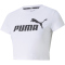 PUMA Essentials Slim Logo Cropped T-Shirt Damen PUMA white XL