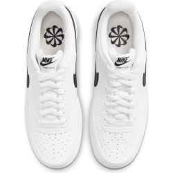 NIKE Court Vision Next Nature Low-Top Sneaker Herren white/black-white 43