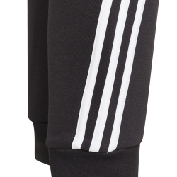 adidas Future Icons 3-Streifen Tapered-Leg Trainingshose Kinder black/white 176