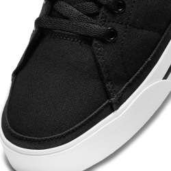 NIKE Court Legacy Canvas Sneaker Herren black/white 44