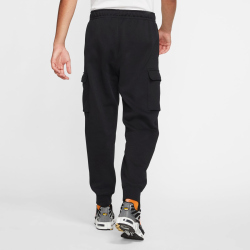 NIKE Sportswear Club Fleece Cargo Pants Herren black/black/white L