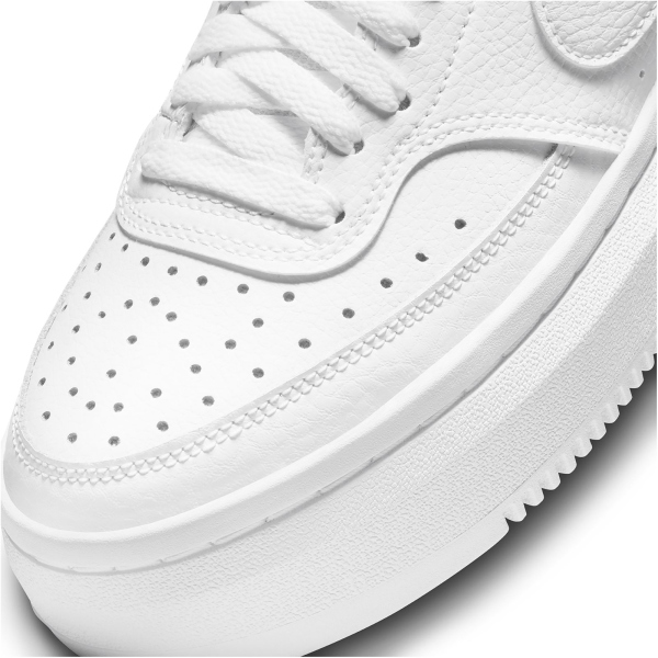 NIKE Court Vision Alta Sneaker Damen 100 - white/white-white 37.5
