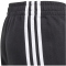 adidas 3-Streifen Tapered Leg Trainingshose Mädchen black/white 170