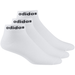 3er Pack adidas Non-Cushioned Ankle Socken white/black 40-42