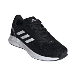 adidas Runfalcon 2.0 Laufschuhe Kinder core black/ftwr white/silver met. 32