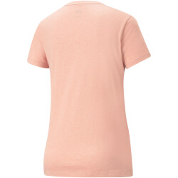PUMA Essentials Logo Heather T-Shirt Damen rosette heather M