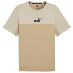 PUMA Ess+ Metallic Block T-Shirt Herren