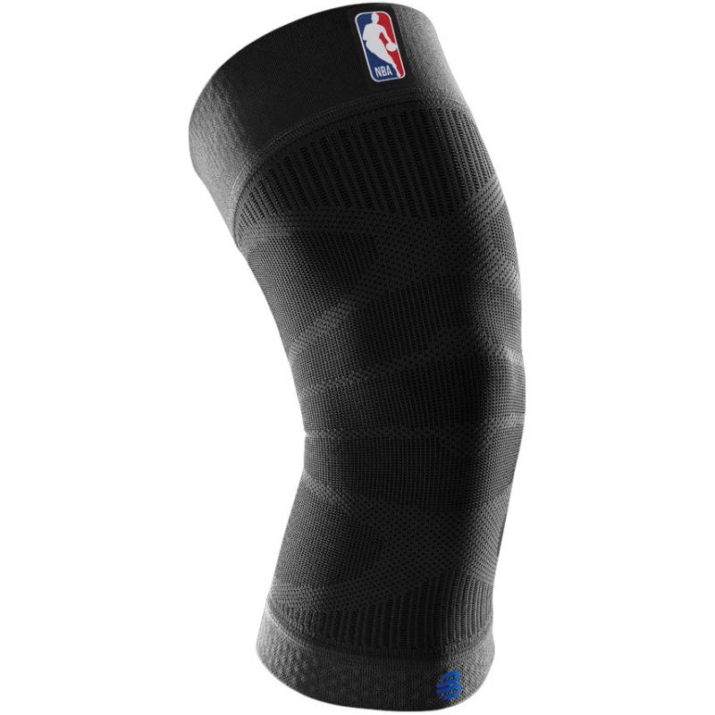 BAUERFEIND NBA Kompressions-Kniebandage Schwarz M